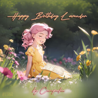 Happy Birthday Lavender
